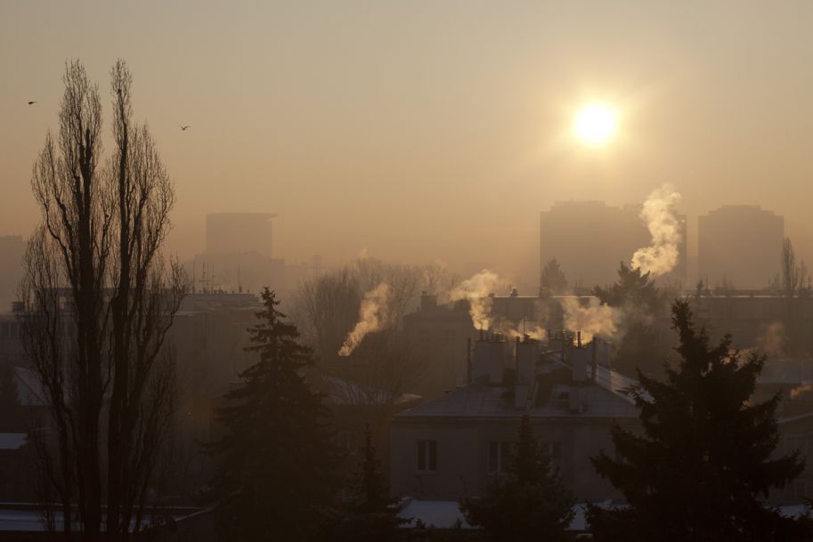 GIOŚ: bardzo zła jakość powietrza w pięciu województwach