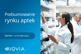 IQVIA: Podsumowanie rynku aptek w Polsce (styczeń 2023 r.)