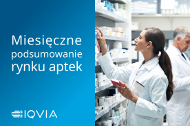 IQVIA: Podsumowania miesięczne rynku aptek w Polsce, w 2023 r.