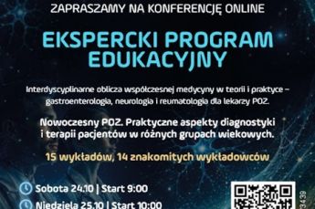 Ekspercki Program Edukacyjny dla lekarzy POZ - 24-25 październik 2026